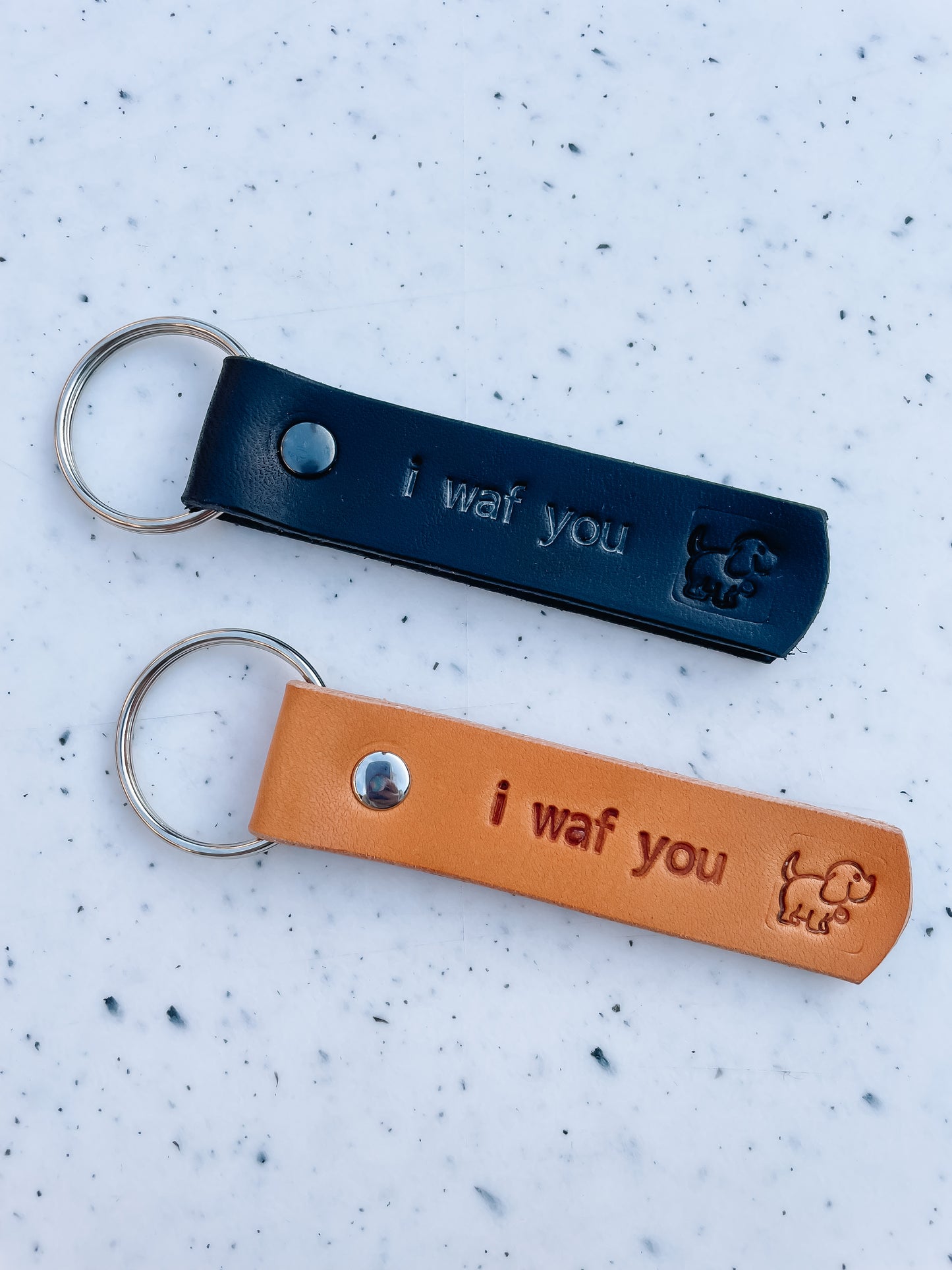 Sleutelhanger met leuke quote