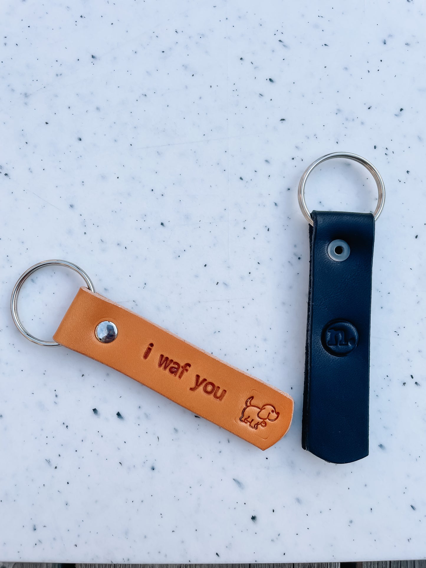 Sleutelhanger met leuke quote